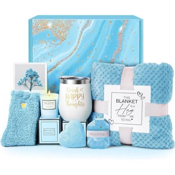Mother's Day Gifts for Mom, Self Care Get Well Soon Gifts, Luxury Ocean Spa Gift - Picture 1 of 7